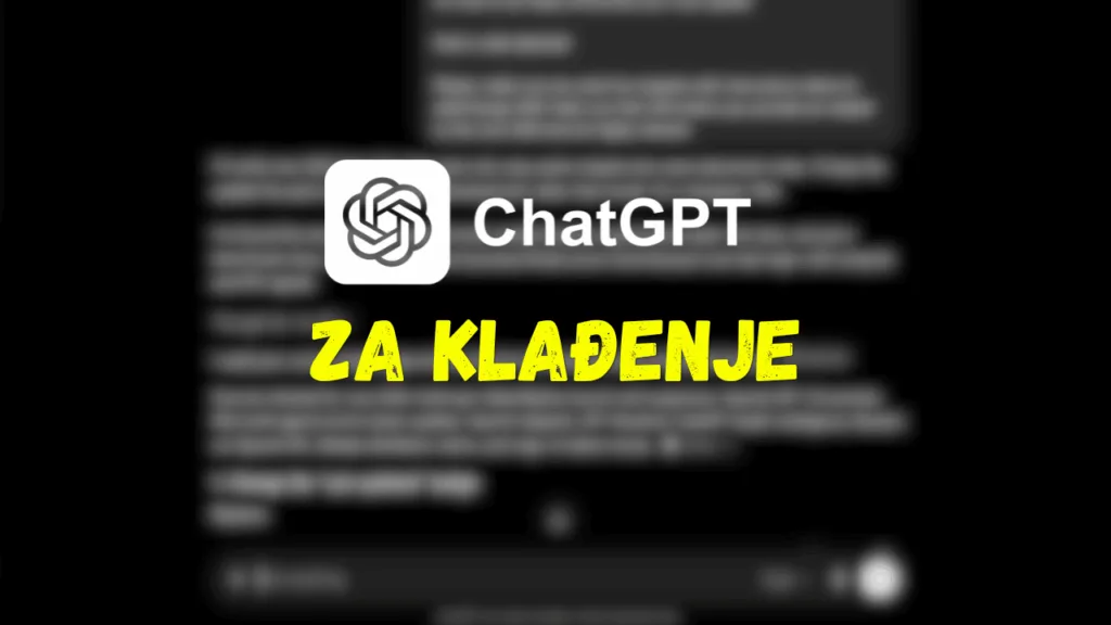 ChatGPT za klađenje