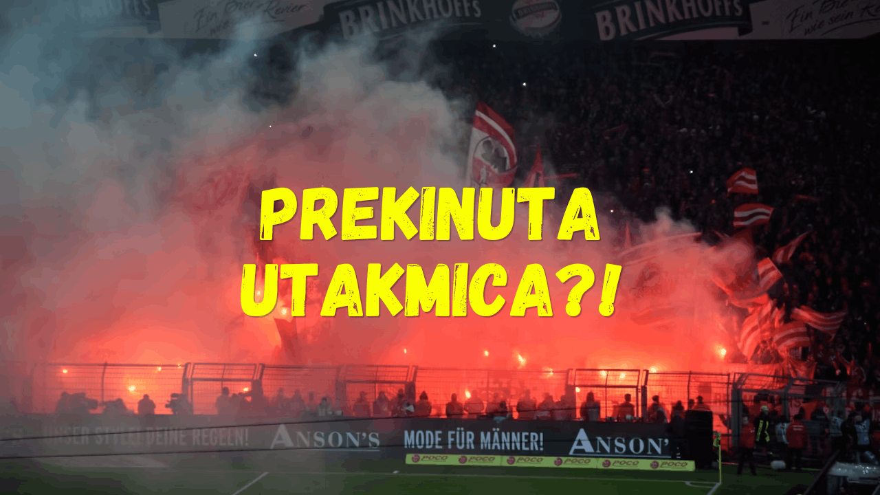 Prekinuta utakmica tiket: Šta se dešava sa opkladom?